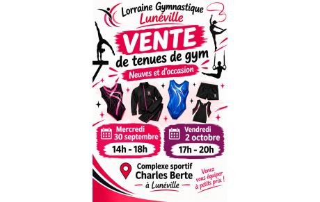 vente de tenues neuves et d'occasion